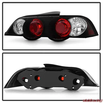 Spyder Auto Black Altezza Tail Lights for Acura RSX 2002-2004, LED, Custom Fit - ALT-YD-ARSX02-BK