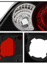 Spyder Auto Black Altezza Tail Lights for Acura RSX 2002-2004, LED, Custom Fit                                     - ALT-YD-ARSX02-BK - Image 4