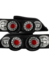 Spyder Auto Black LED Tail Lights for Acura RSX 2002-2004, Custom Fit, Durable Design                                     - ALT-YD-ARSX02-LED-BK - Image 9