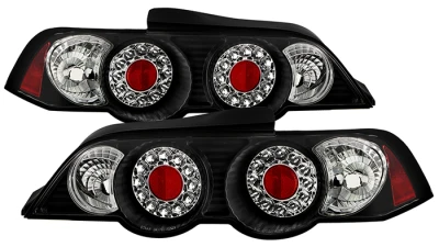Spyder Auto Black LED Tail Lights for Acura RSX 2002-2004, Custom Fit, Durable Design                                     - ALT-YD-ARSX02-LED-BK - Image 9