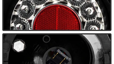 Spyder Auto Black LED Tail Lights for Acura RSX 2002-2004, Custom Fit, Durable Design                                     - ALT-YD-ARSX02-LED-BK - Image 3