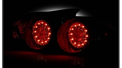 Spyder Auto Black LED Tail Lights for Acura RSX 2002-2004, Custom Fit, Durable Design                                     - ALT-YD-ARSX02-LED-BK - Image 7