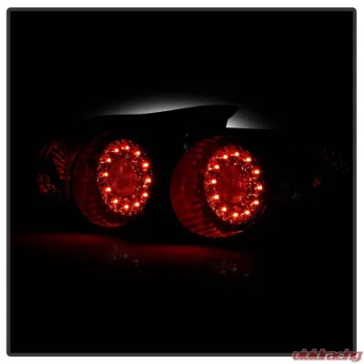 Spyder Auto Black LED Tail Lights for Acura RSX 2002-2004, Custom Fit, Durable Design - ALT-YD-ARSX02-LED-BK