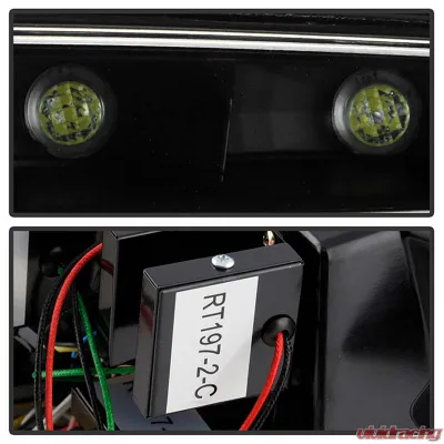 Spyder Auto Black LED Taillights for Audi TT 2007-2012, ALT-YD-ATT07-LED-BK - ALT-YD-ATT07-LED-BK