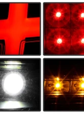 Spyder Auto Black LED Taillights for Audi TT 2007-2012, ALT-YD-ATT07-LED-BK                                     - ALT-YD-ATT07-LED-BK - Image 8