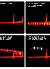 Spyder Auto Black LED Taillights for Audi TT 2007-2012, ALT-YD-ATT07-LED-BK                                     - ALT-YD-ATT07-LED-BK - Image 9