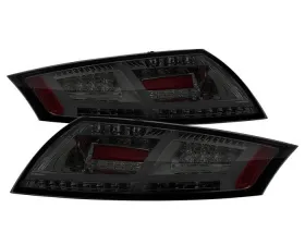 Spyder Auto Smoke LED Taillights for Audi TT 2007-2012, ALT-YD-ATT07-LED-SM