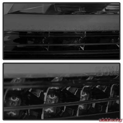 Spyder Auto Smoke LED Taillights for Audi TT 2007-2012, ALT-YD-ATT07-LED-SM - ALT-YD-ATT07-LED-SM