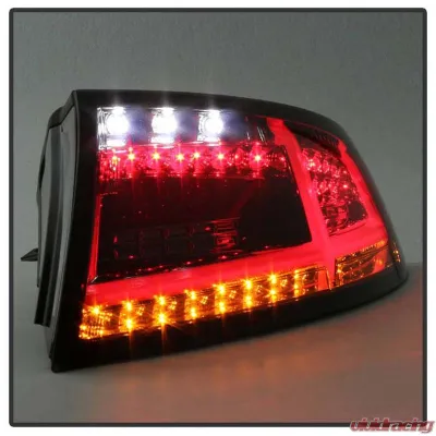 Spyder Auto Smoke LED Taillights for Audi TT 2007-2012, ALT-YD-ATT07-LED-SM - ALT-YD-ATT07-LED-SM