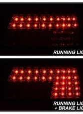 Spyder Auto Red Clear LED Taillights for BMW E38 L7 1998-2001, Custom Fit                                     - ALT-YD-BE3895-LED-RC - Image 9