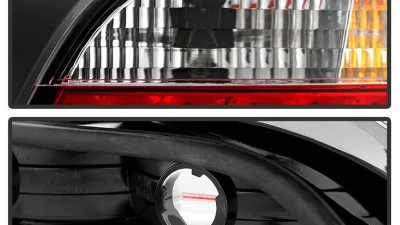 Spyder Auto Red Clear LED Taillights for BMW E38 L7 1998-2001, ALT-YD-BE3895-RC                                     - ALT-YD-BE3895-LED-RC - Image 3