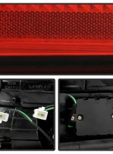 Spyder Auto Red Clear LED Taillights for BMW E38 L7 1998-2001, Custom Fit                                     - ALT-YD-BE3895-LED-RC - Image 5