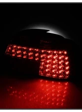Spyder Auto Red Clear LED Taillights for BMW E38 L7 1998-2001, Custom Fit                                     - ALT-YD-BE3895-LED-RC - Image 6