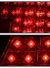 Spyder Auto Red Clear LED Taillights for BMW E38 L7 1998-2001, Custom Fit                                     - ALT-YD-BE3895-LED-RC - Image 7