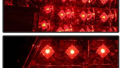 Spyder Auto Red Clear LED Taillights for BMW E38 L7 1998-2001, ALT-YD-BE3895-RC                                     - ALT-YD-BE3895-LED-RC - Image 7