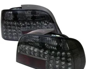 Spyder Auto Smoke LED Taillights for BMW E38 L7 1998-2001, Custom Fit, Stylish Design