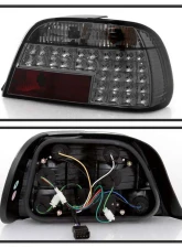 Spyder Auto Smoke LED Taillights for BMW E38 L7 1998-2001, ALT-YD-BE3895-LED-SM                                     - ALT-YD-BE3895-LED-SM - Image 2