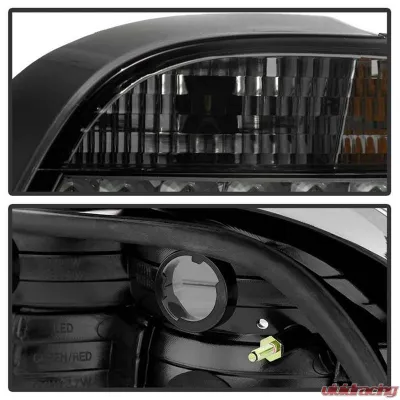 Spyder Auto Smoke LED Taillights for BMW E38 L7 1998-2001, ALT-YD-BE3895-LED-SM - ALT-YD-BE3895-LED-SM
