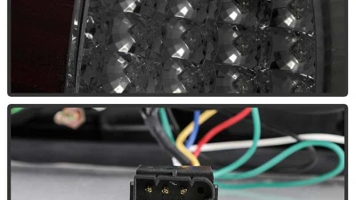 Spyder Auto Smoke LED Taillights for BMW E38 L7 1998-2001, ALT-YD-BE3895-LED-SM                                     - ALT-YD-BE3895-LED-SM - Image 4