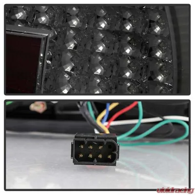 Spyder Auto Smoke LED Taillights for BMW E38 L7 1998-2001, ALT-YD-BE3895-LED-SM - ALT-YD-BE3895-LED-SM