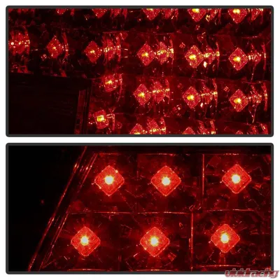 Spyder Auto Smoke LED Taillights for BMW E38 L7 1998-2001, ALT-YD-BE3895-LED-SM - ALT-YD-BE3895-LED-SM