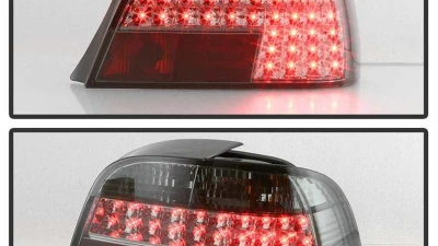 Spyder Auto Smoke LED Taillights for BMW E38 L7 1998-2001, ALT-YD-BE3895-LED-SM                                     - ALT-YD-BE3895-LED-SM - Image 8