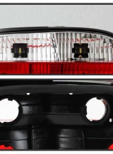 Spyder Auto Red Clear Crystal Taillights for BMW E38 L7 1998-2001, ALT-YD-BE3895-RC                                     - ALT-YD-BE3895-RC - Image 3