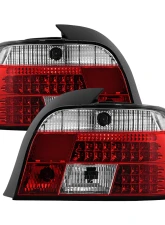 Spyder Auto Red Clear LED Tail Lights for BMW E39 5-Series 1997-2000                                     - ALT-YD-BE3997-LED-RC - Image 10