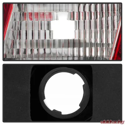 Spyder Auto Red Clear LED Tail Lights for BMW E39 5-Series 1997-2000 - ALT-YD-BE3997-LED-RC