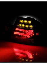 Spyder Auto Black LED Taillights with Light Bar for BMW E46 330xi 2-Door Coupe 2001-2003                                     - ALT-YD-BE4600-LBLED-BK - Image 6