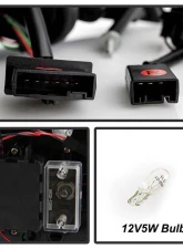 Spyder Auto Red Clear LED Taillights with Light Bar for BMW E46 330xi 2001-2003                                     - ALT-YD-BE4600-LBLED-RC - Image 5