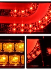 Spyder Auto Red Clear LED Taillights with Light Bar for BMW E46 330xi 2001-2003                                     - ALT-YD-BE4600-LBLED-RC - Image 7