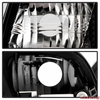 Spyder Auto Black LED Taillights for BMW E46 330xi 4-Door 2002-2005, Light Bar Style - ALT-YD-BE4602-4D-LBLED-BK