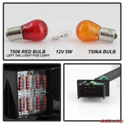 Spyder Auto Smoke Taillights for BMW E46 330xi 4-Door 2002-2005, LED, ALT-YD-BE4602-4D - ALT-YD-BE4602-4D-LED-SM