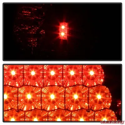 Spyder Auto Smoke Taillights for BMW E46 330xi 4-Door 2002-2005, LED, ALT-YD-BE4602-4D - ALT-YD-BE4602-4D-LED-SM