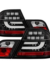Spyder Auto Black LED Taillights for BMW E46 330xi 2-Door 2004-2006                                     - ALT-YD-BE4604-LBLED-BK - Image 11