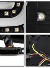 Spyder Auto Black LED Taillights for BMW E46 330xi 2-Door 2004-2006                                     - ALT-YD-BE4604-LBLED-BK - Image 3