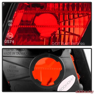 Spyder Auto Black LED Taillights for BMW E46 330xi 2-Door 2004-2006 - ALT-YD-BE4604-LBLED-BK