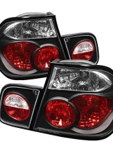 Spyder Auto Black Euro Style Taillights for BMW E46 330xi 4-Door 2001                                     - ALT-YD-BE4699-4D-BK - Image 7
