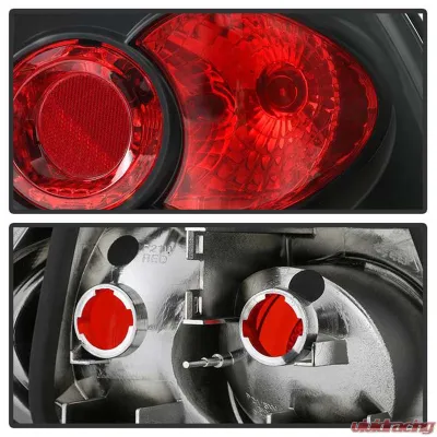 Spyder Auto Black Euro Style Taillights for BMW E46 330xi 4-Door 2001 - ALT-YD-BE4699-4D-BK