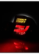 Spyder Auto Black LED Taillights for BMW E46 330xi 4-Door 2001, Light Bar Style                                     - ALT-YD-BE4699-4D-LBLED-BK - Image 6