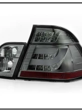 Spyder Auto Smoke LED Taillights for BMW E46 330xi 4-Door 2001, ALT-YD-BE4699-4D-LBLED-SM                                     - ALT-YD-BE4699-4D-LBLED-SM - Image 2