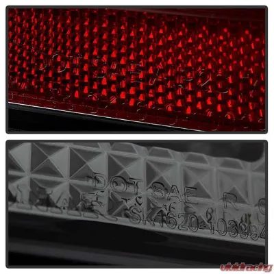 Spyder Auto Smoke LED Taillights for BMW E46 330xi 4-Door 2001, ALT-YD-BE4699-4D-LBLED-SM - ALT-YD-BE4699-4D-LBLED-SM