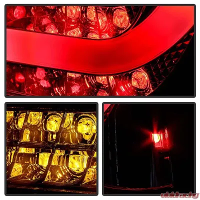 Spyder Auto Smoke LED Taillights for BMW E46 330xi 4-Door 2001, ALT-YD-BE4699-4D-LBLED-SM - ALT-YD-BE4699-4D-LBLED-SM