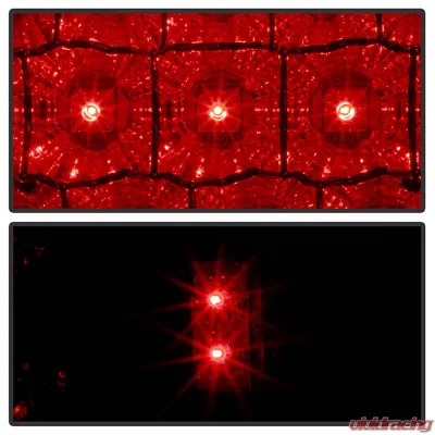 Spyder Auto LED Black Tail Lights for BMW E46 3-Series 4-Door 1999-2001 - ALT-YD-BE4699-4D-LED-BK
