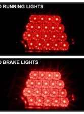 Spyder Auto LED Black Tail Lights for BMW E46 3-Series 4-Door 1999-2001                                     - ALT-YD-BE4699-4D-LED-BK - Image 11