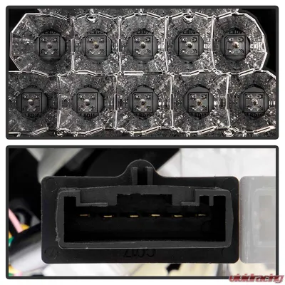 Spyder Auto LED Black Tail Lights for BMW E46 3-Series 4-Door 1999-2001 - ALT-YD-BE4699-4D-LED-BK