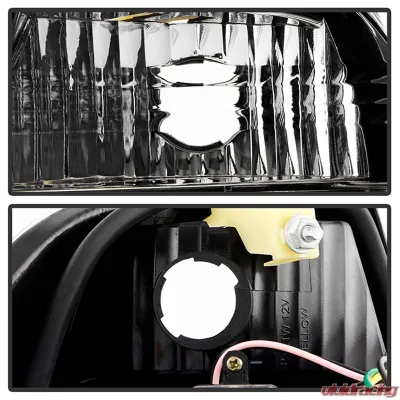 Spyder Auto LED Black Tail Lights for BMW E46 3-Series 4-Door 1999-2001 - ALT-YD-BE4699-4D-LED-BK