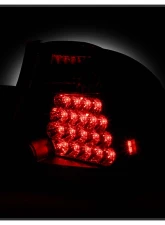 Spyder Auto LED Black Tail Lights for BMW E46 3-Series 4-Door 1999-2001                                     - ALT-YD-BE4699-4D-LED-BK - Image 9