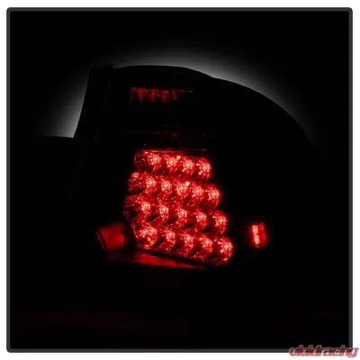 Spyder Auto LED Black Tail Lights for BMW E46 3-Series 4-Door 1999-2001 - ALT-YD-BE4699-4D-LED-BK